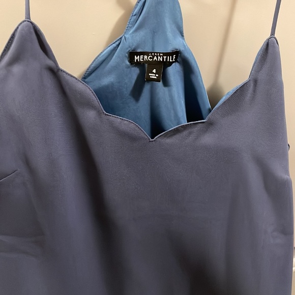 J Crew Mercantile Scalloped Tank Top - Picture 4 of 4